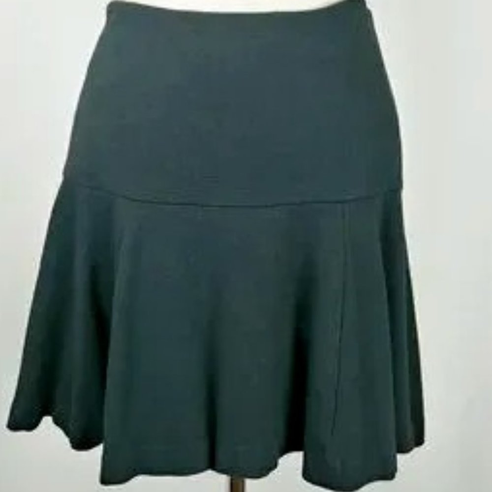 Lauren Ralph Lauren Jersey Knit Drop Waist‎ Swing Skirt Sz 14 - Like New